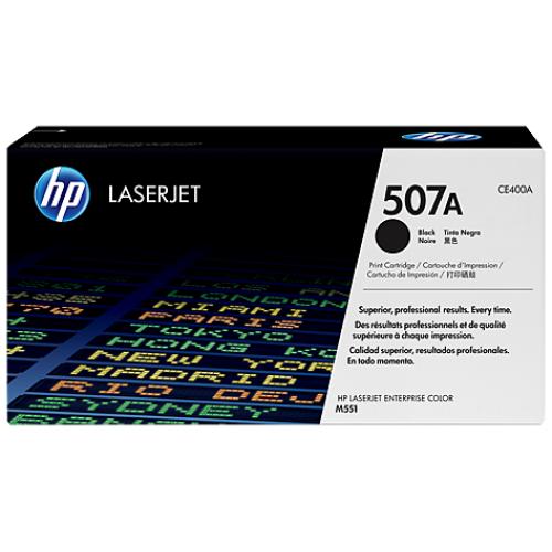 Toner HP 507A Noir CE400A Original Haute Qualité pour LaserJet Enterprise