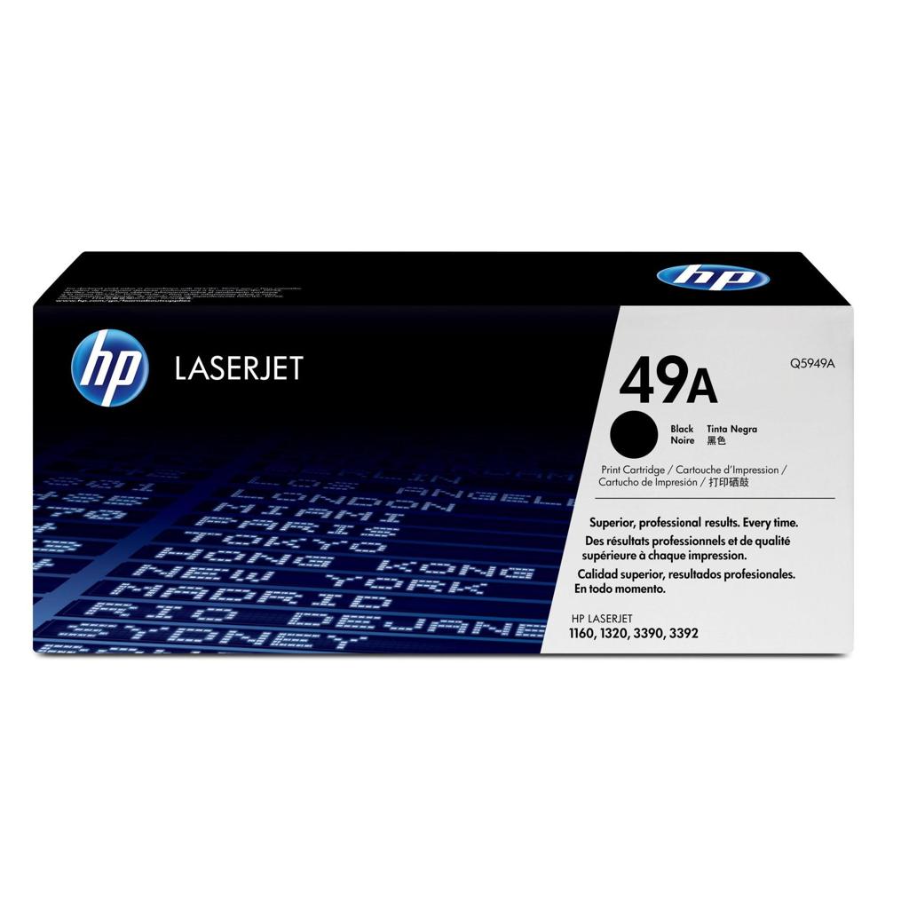 Toner HP 49A Noir Q5949A Original Haute Qualité pour LaserJet