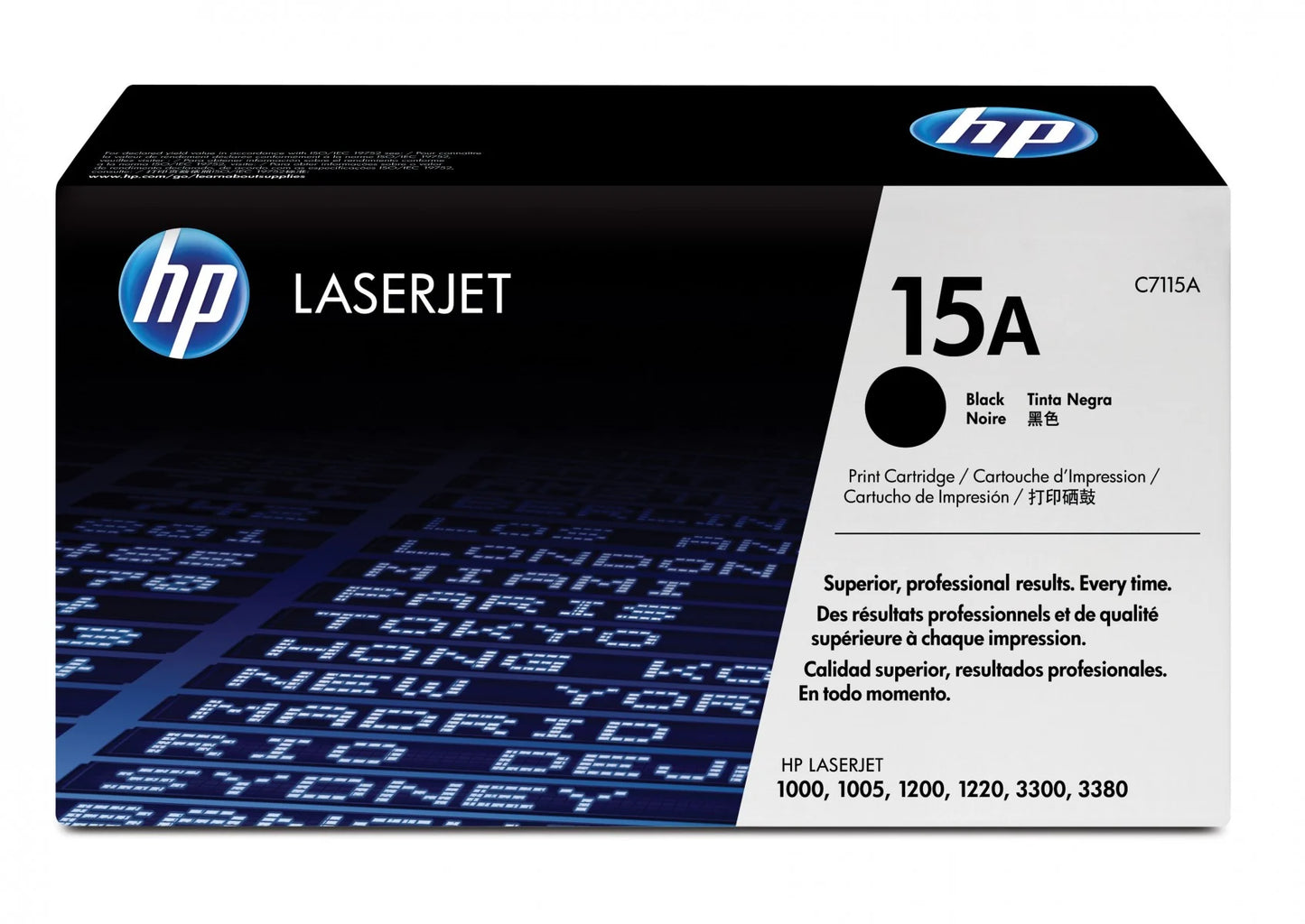 Toner HP 15A Noir C7115A Original Haute Qualité pour LaserJet