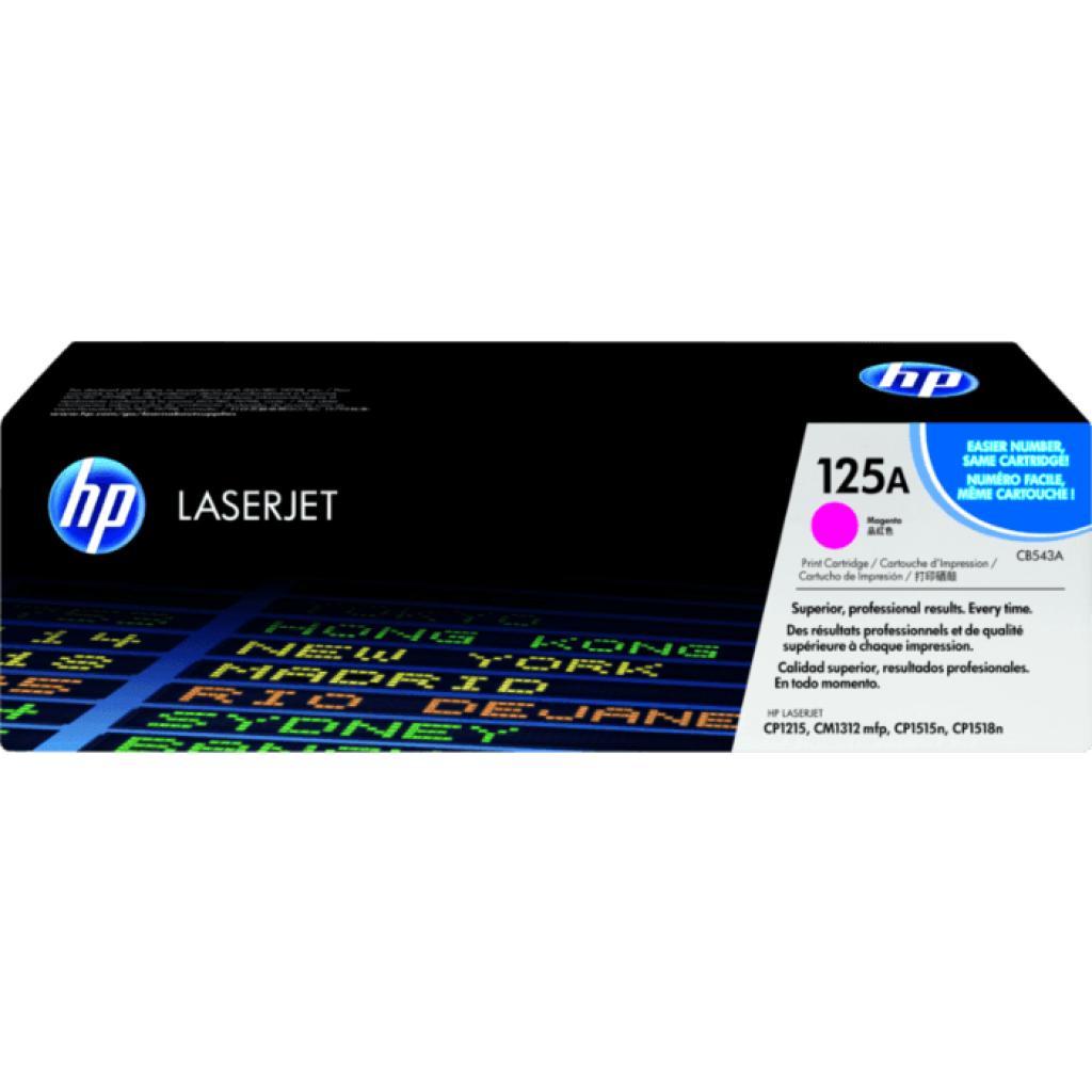 Toner HP 125A Magenta CB543A Original Haute Qualité pour LaserJet