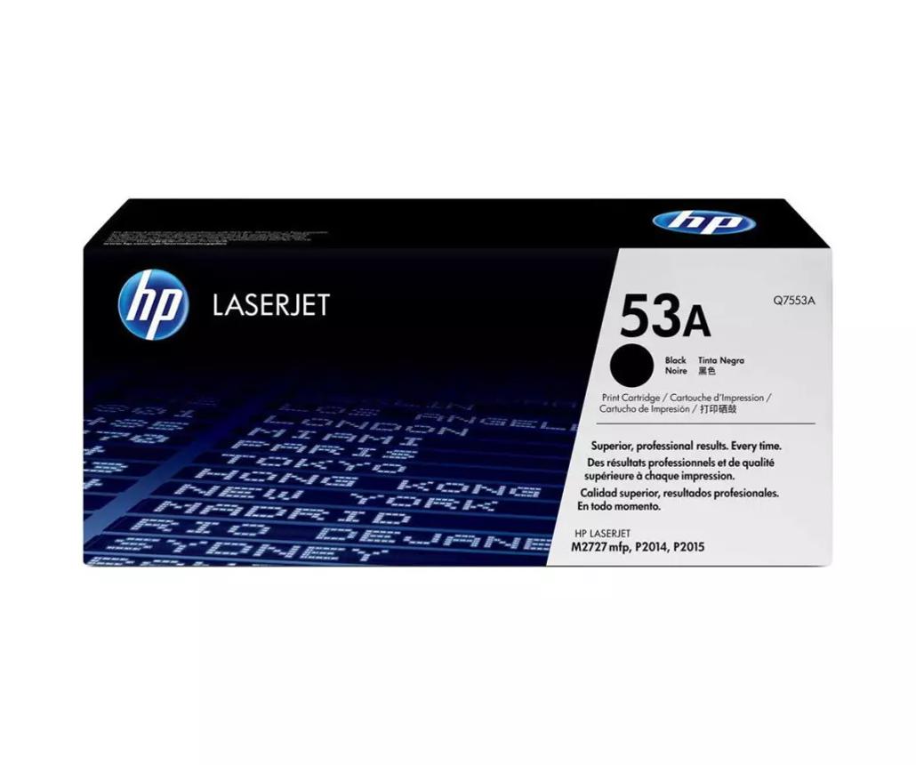 Toner HP 53A Noir Q7553A Original Haute Qualité pour LaserJet