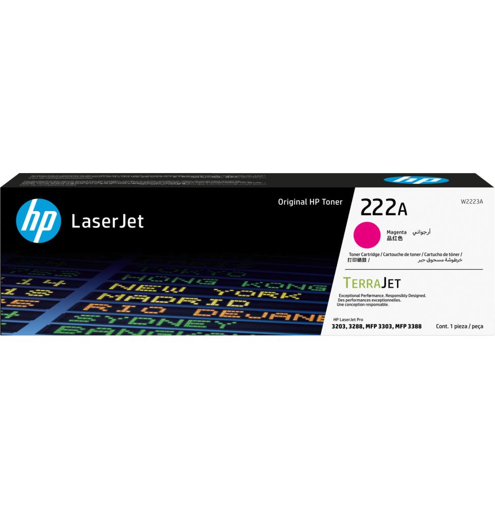 Toner HP 222A Magenta W2223A Original Haute Qualité pour LaserJet Pro