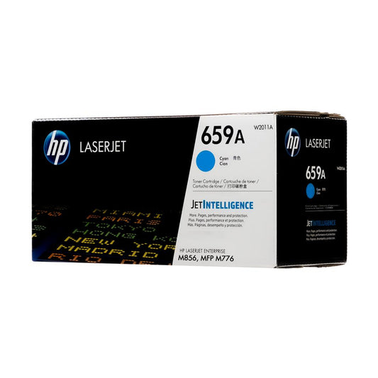 Toner HP 659A Cyan W2011A Original Haute Qualité pour LaserJet Enterprise