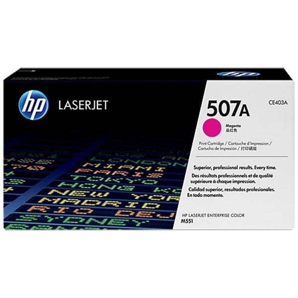 Toner HP 507A Magenta CE403A Original Haute Qualité pour LaserJet Enterprise