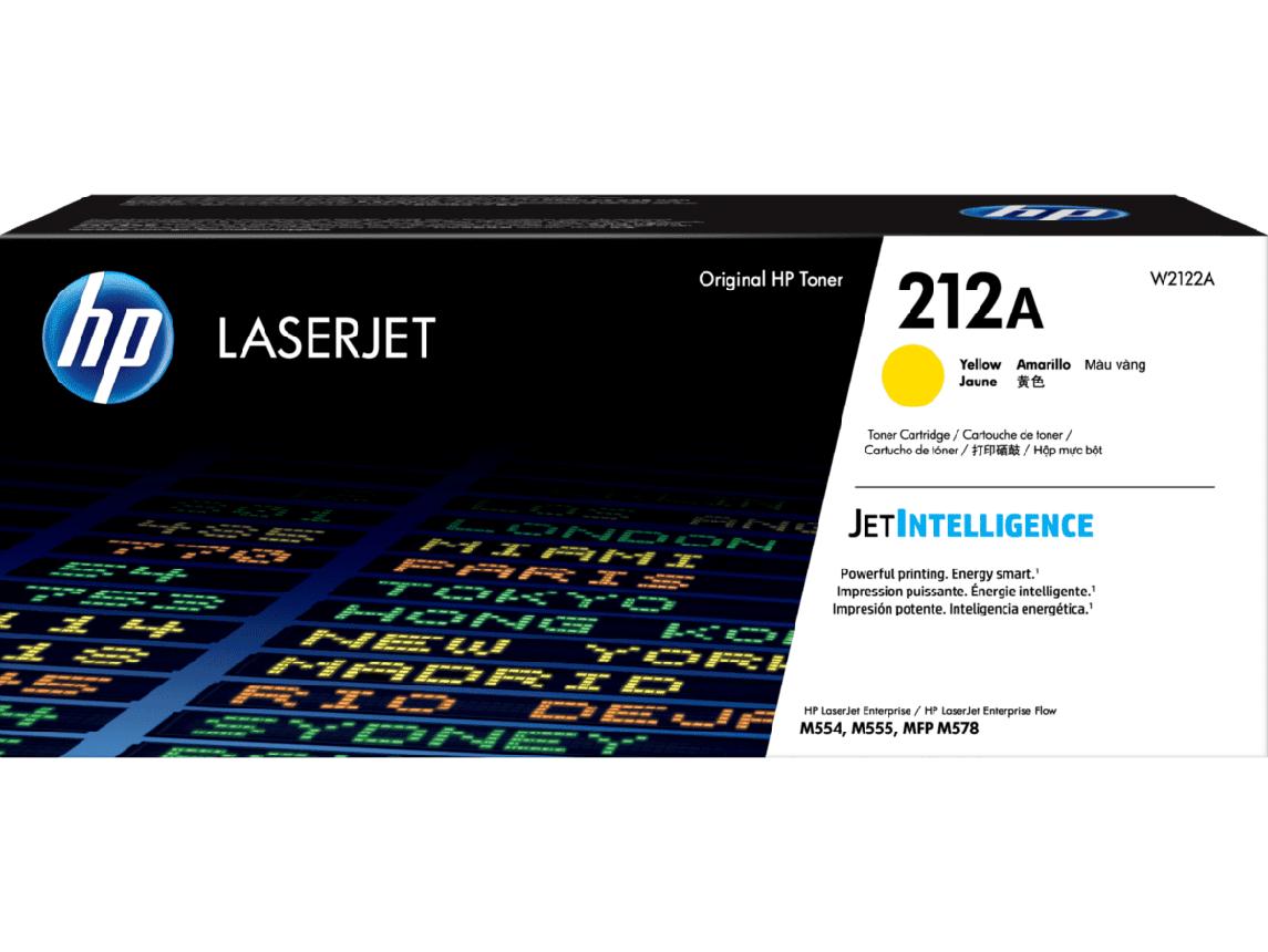 Toner HP 212A Yellow W2122A Original Haute Qualité pour LaserJet Enterprise