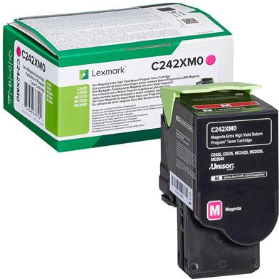 Toner Lexmark C2425 / C2535 Magenta Original Haute Qualité