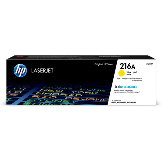 TONER ORIGINAL HP 216A JAUNE LASERJET (W2412A)