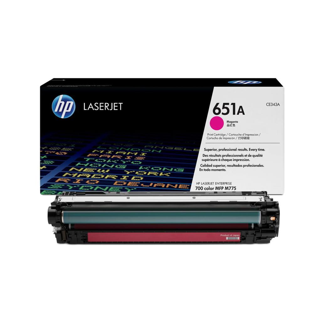 Toner HP 651A Magenta CE343A Original Haute Qualité pour LaserJet Enterprise