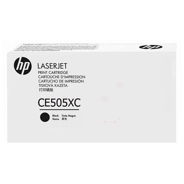 Toner HP CE505XC Noir Original Haute Capacité pour LaserJet P2055