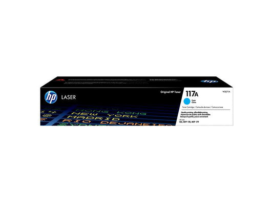Toner HP 117A Cyan W2071A Original Haute Qualité pour LaserJet