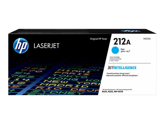 Toner HP 212A Cyan W2121A Original Haute Qualité pour LaserJet Enterprise