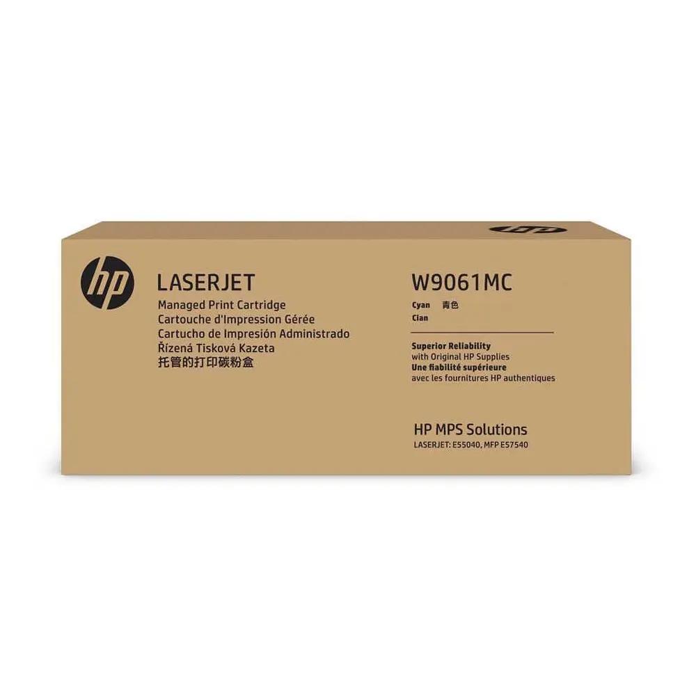 Toner HP W9061MC Cyan Original Haute Qualité pour LaserJet Managed