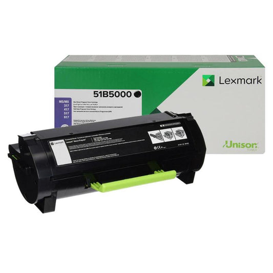 Toner Lexmark 505X Noir Haute Capacité Original pour LaserJet