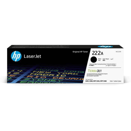 Toner HP 222A Noir W2220A Original Haute Qualité pour LaserJet Pro