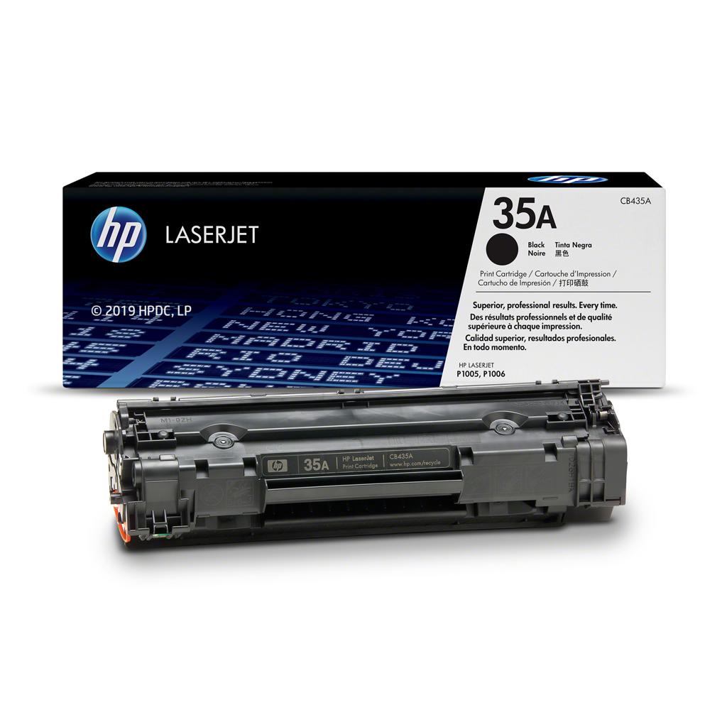 Toner HP 35A Noir CB435A Original Haute Qualité pour LaserJet