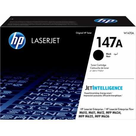 Toner HP 147A Noir W1470A Original Haute Qualité pour LaserJet Enterprise